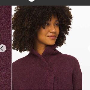 Sincerely Sherpa wool blend cardigan